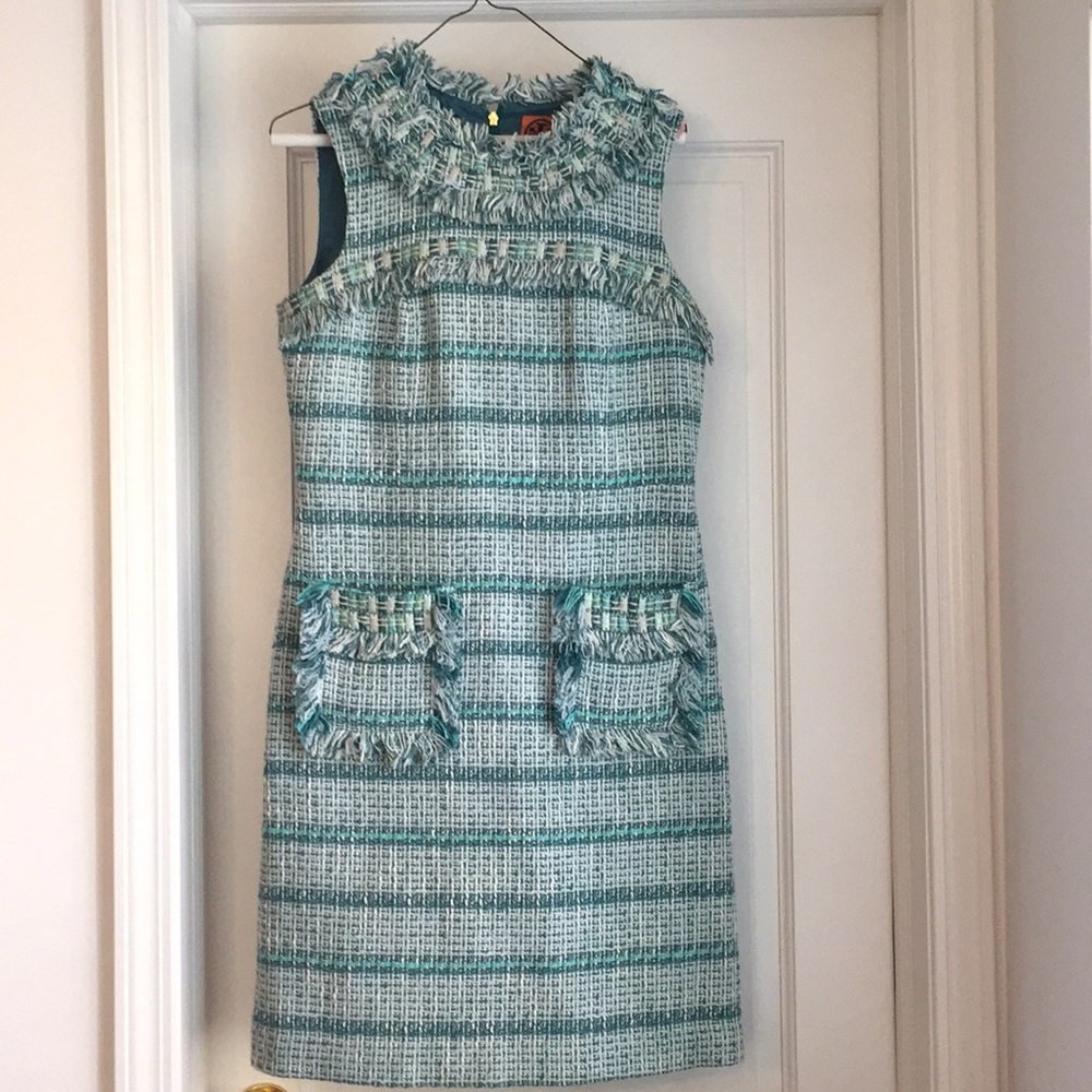 Tory Burch tweed dress